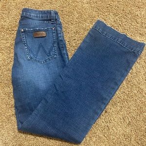 Wranger trousers dark wash